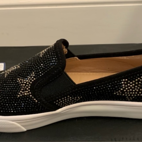 INC INTERNATIONAL CONCEPTS Slip-Ons Stars BLK 7.5 - Picture 3 of 8